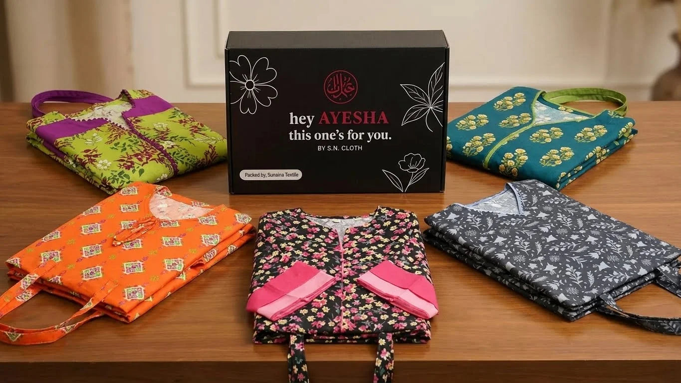 Ayesha Vol-5 Pack Of 10 Suits Stitched