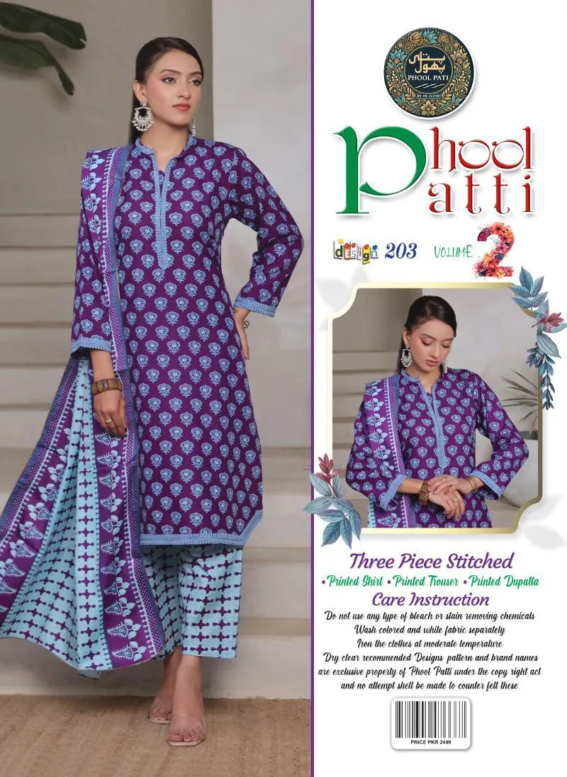 Phool Patti Vol-2 Pack Of 10 Suits Stitched
