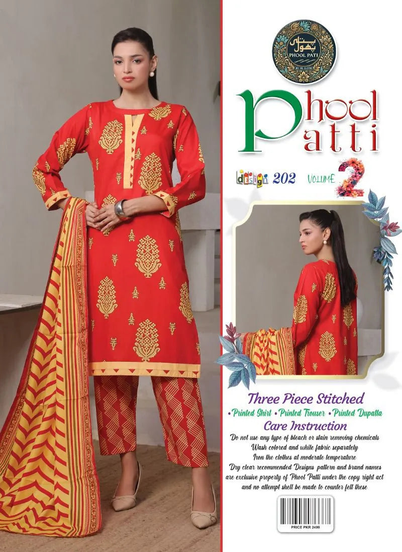 Phool Patti Vol-2 Pack Of 10 Suits Stitched