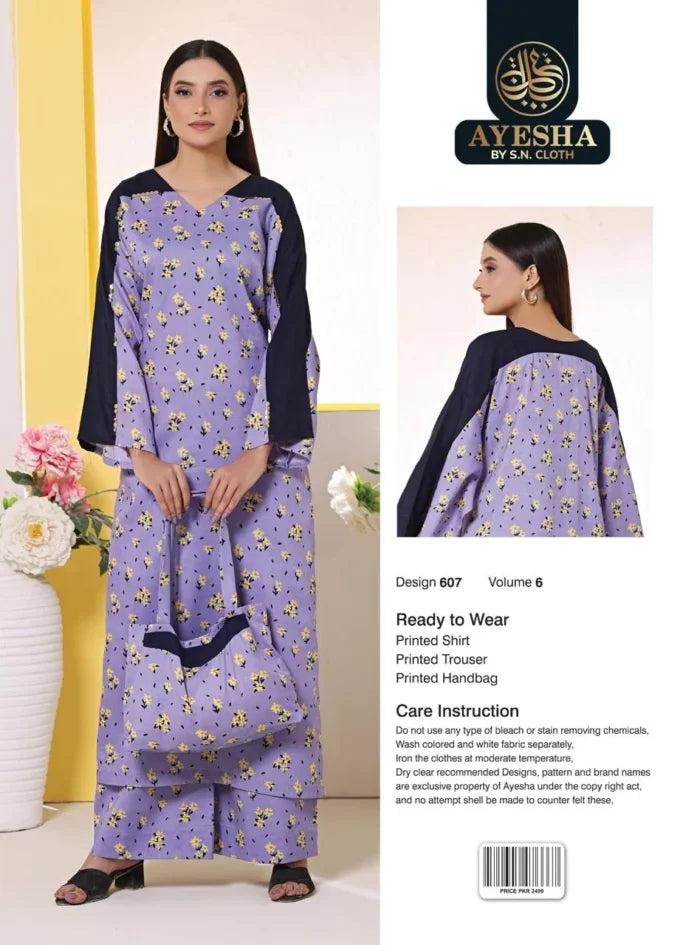 Ayesha Vol-6 Pack Of 10 Suits Stitched