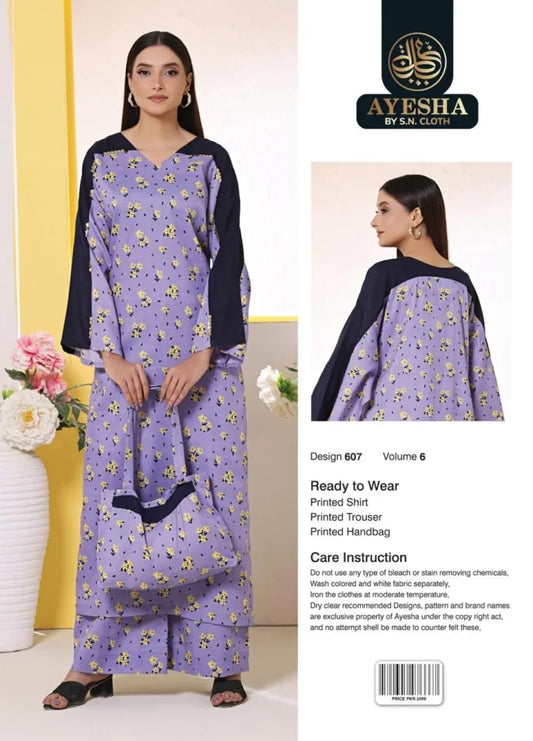 Ayesha Vol-6 Pack Of 10 Suits Stitched