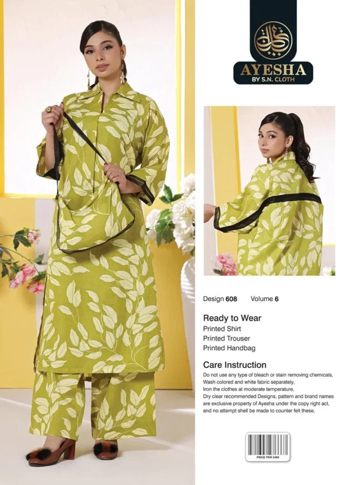 Ayesha Vol-6 Pack Of 10 Suits Stitched