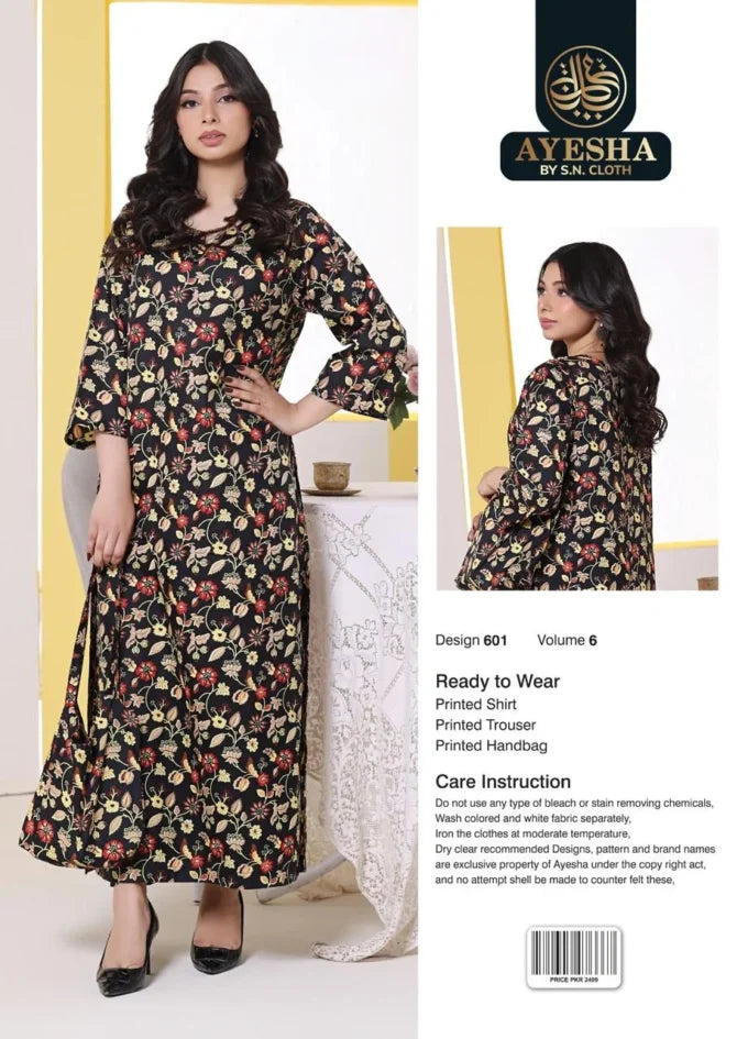 Ayesha Vol-6 Pack Of 10 Suits Stitched