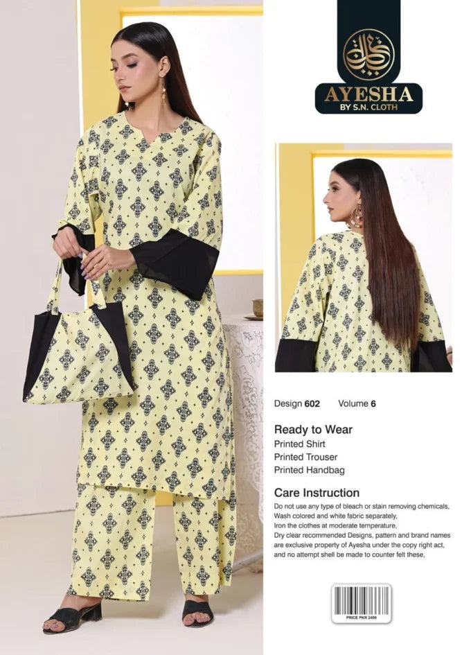 Ayesha Vol-6 Pack Of 10 Suits Stitched