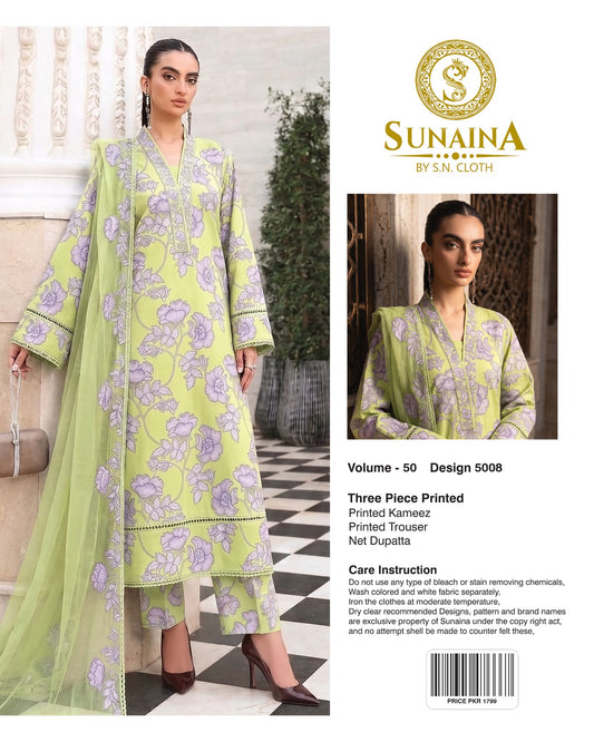 Sunaina Vol-50 Pack Of 16 Suits Unstitched