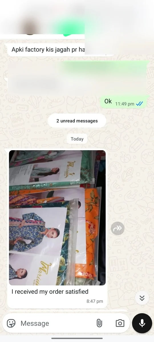 100% Asli WhatsApp Screenshots