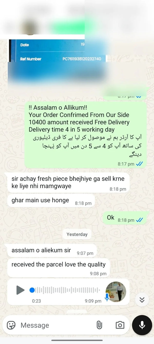 100% Asli WhatsApp Screenshots