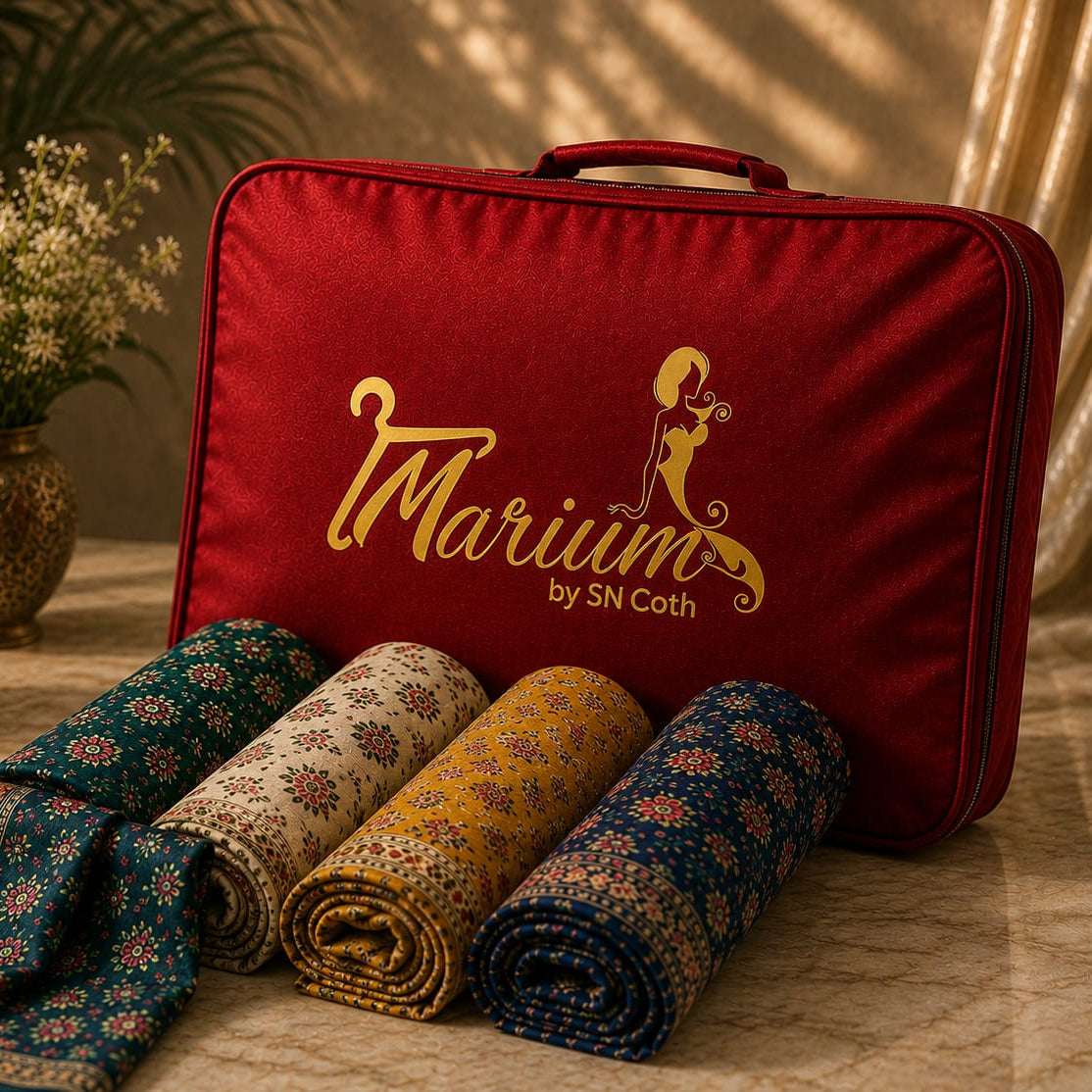 Marium Vol 17 (Pack of 16 Suits Three Piece Unstitched)