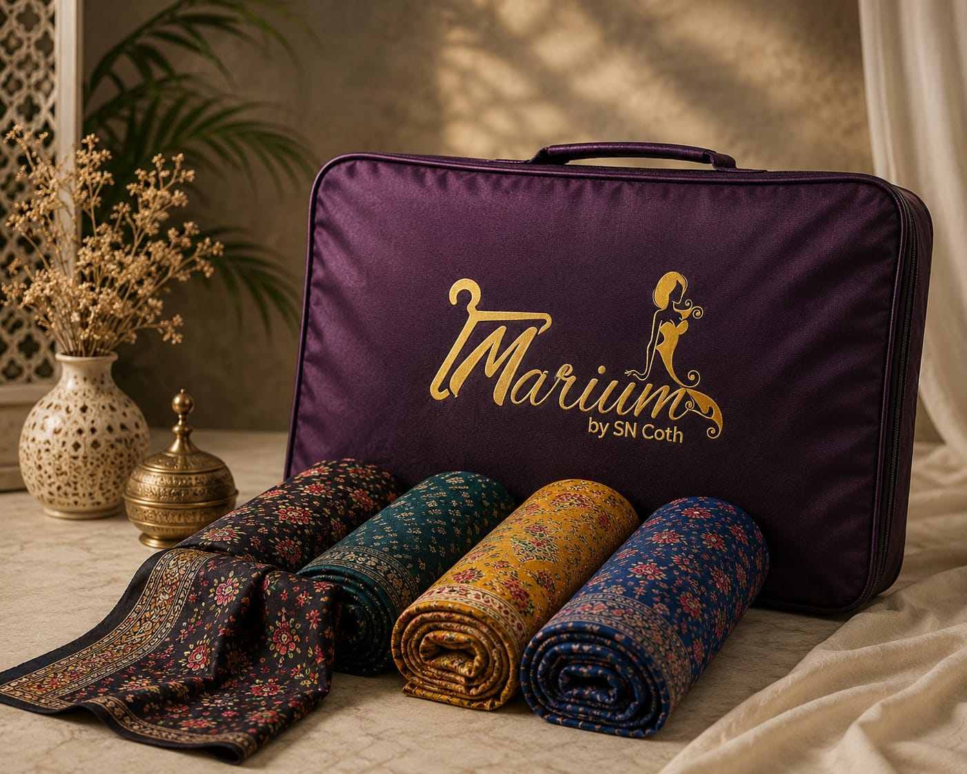 Marium Vol 18 (Pack of 16 Suits Three Piece Unstitched)