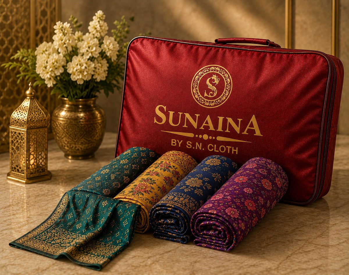 Sunaina Vol-48 Pack Of 16 Suits Unstitched