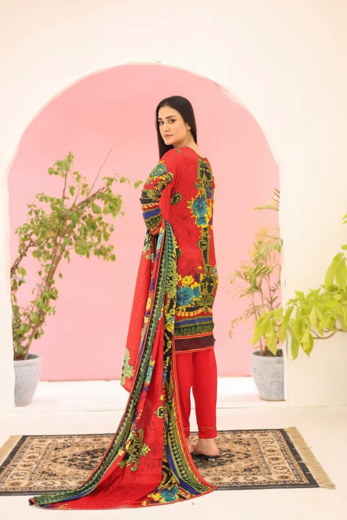 Unstitched 3 Piece Suit-MARIUM BSC-05-311